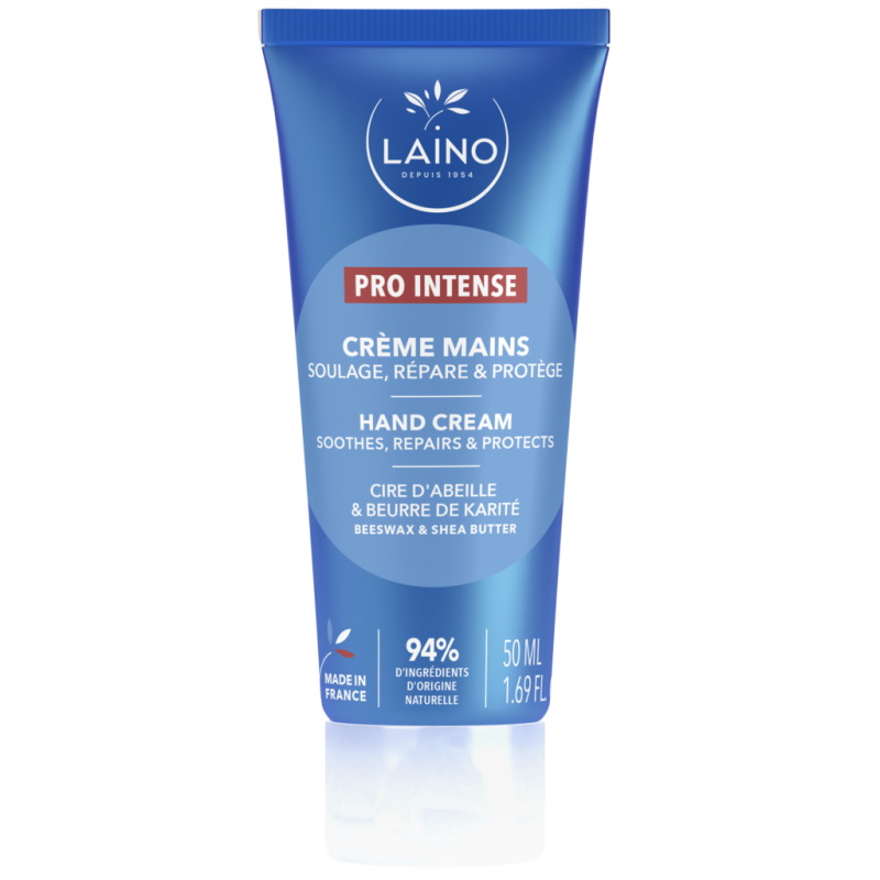 LAINO Crème Main Pro Intense 50ML-Karité & Cire d'abeille